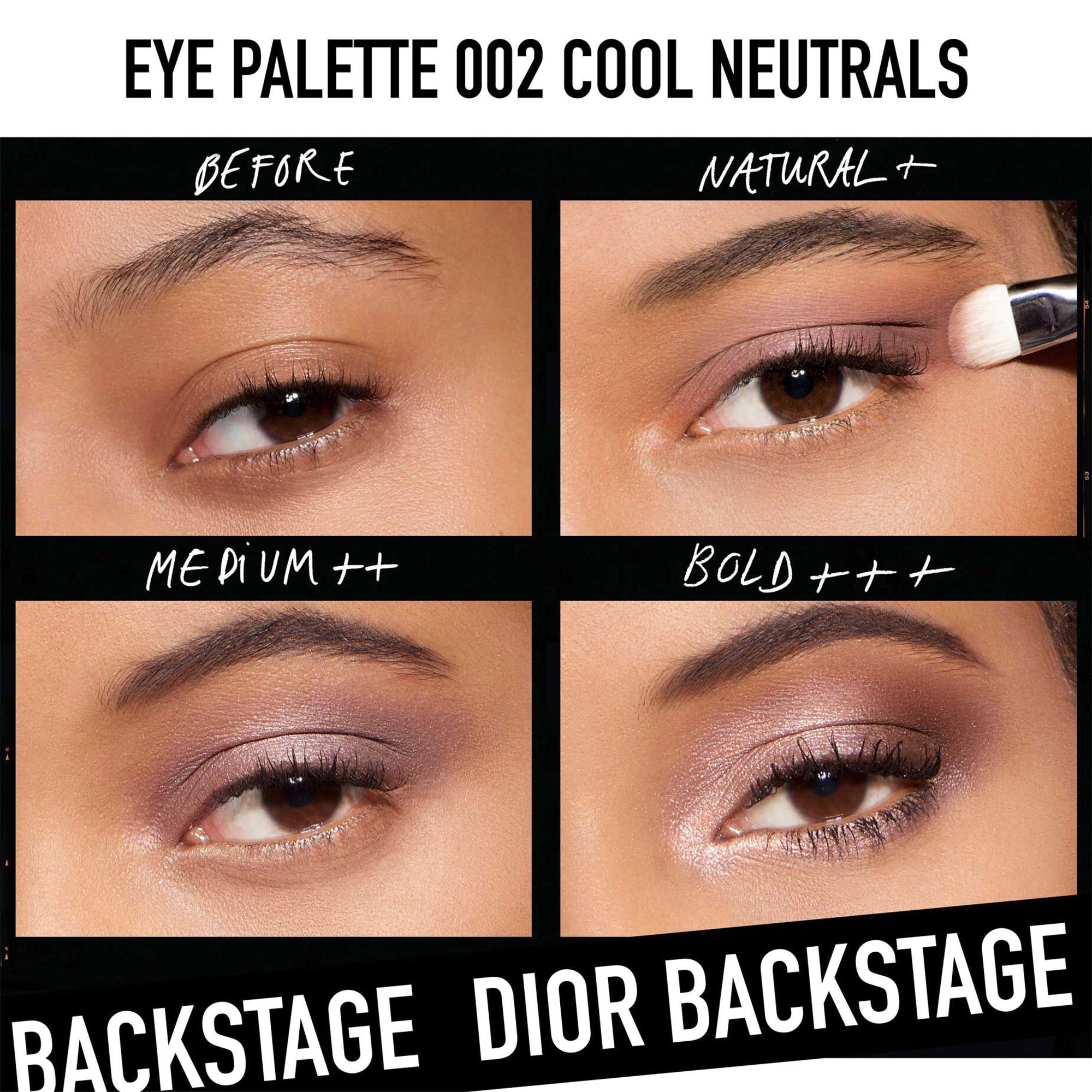Dior Backstage Eye Palette 002 Cool Neutrals